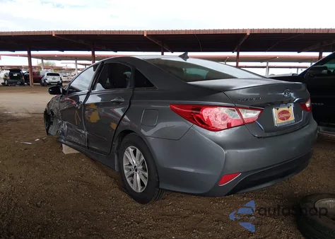 2014 Hyundai Sonata Gls z USA, uszkodzony, nr VIN 5NPEB4ACXEH914606